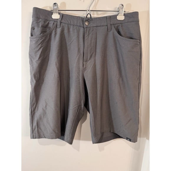 Adidas Shorts Men's 32 Gray Ultimate365 Stretch Performance 5 Pocket Golf Short‎ - Picture 1 of 8